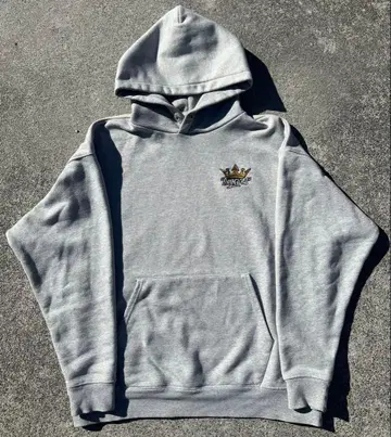 9090 그레이 후드티