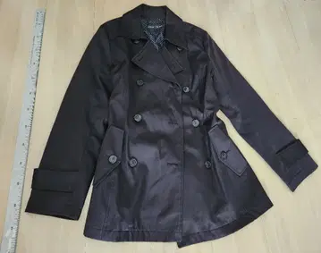 여성용 트렌치코트 블랙 9AR(M) 사이즈