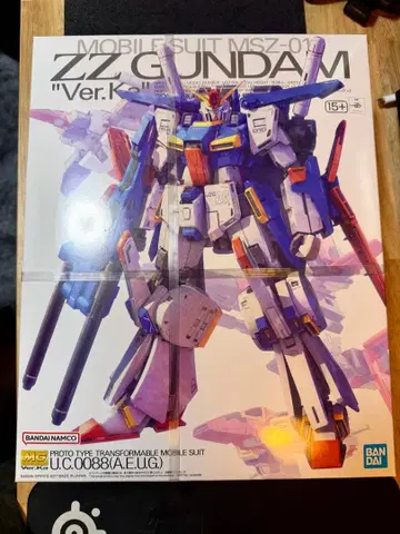 MG 더블 제타 건담 ver.ka 미사용 새상품
