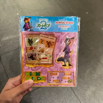 [ 미사용 새상품 ] 주토피아 아크릴 스탠드 닉 ZOOTOPIA
