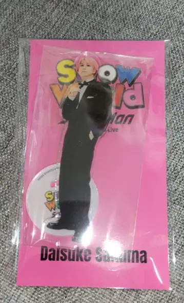 Snow Man 사쿠마 다이스케 Snow World 아크릴 스탠드