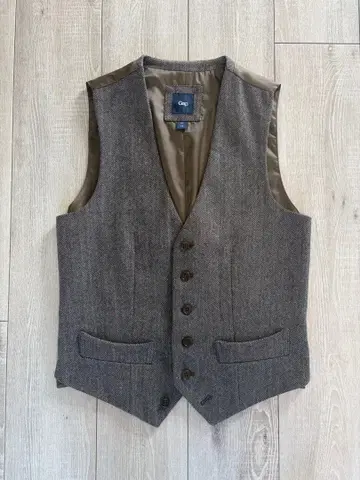 Gap 헤링본 베스트 XS 남성용