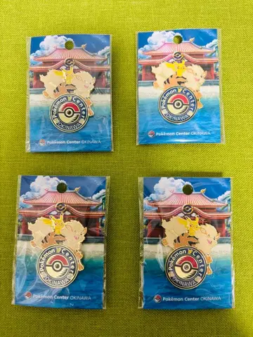 포켓몬 핀즈 오키나와 한정판 포켓몬 센터 오키나와 윈디 피카츄