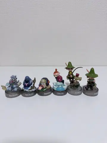 스너프킨 리틀미 피규어 무민의 숲 완구 레트로 레어