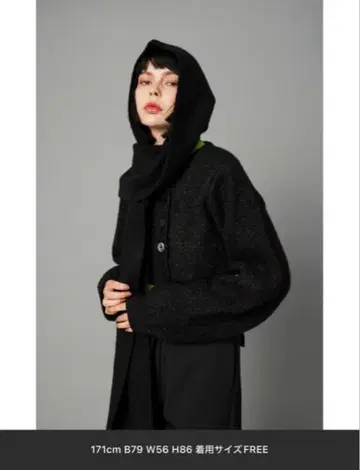 니트 캡 머플러 Knit cap muffler