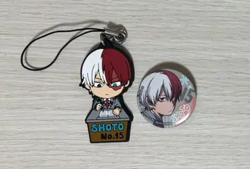 히로아카 토도로키 쇼토 스트랩 캔뱃지