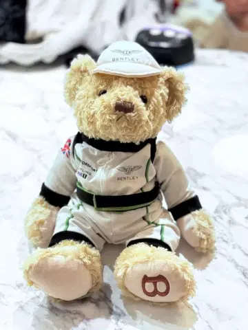 BENTLEY 모터스 봉제 인형 티디베어