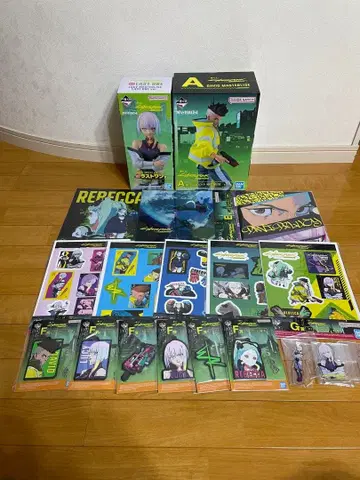 제일복권 사이버 펑크 엣지러너즈 A상 라스트 원 그 외 하위상 세트