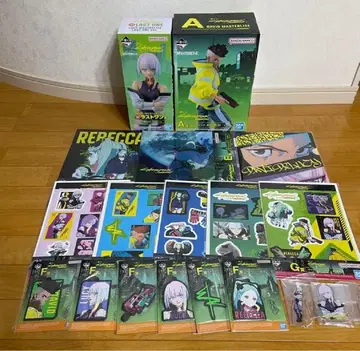 제일복권 사이버 펑크 엣지러너즈 A상 라스트 원 그 외 하위상 세트