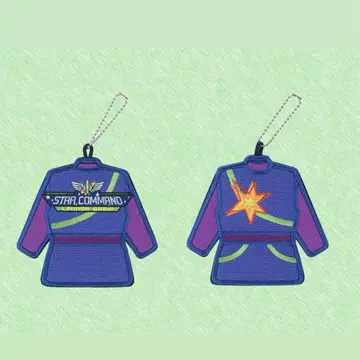 버즈 라이트이어 와펜 배지 아스트로 블래스터 2점 세트