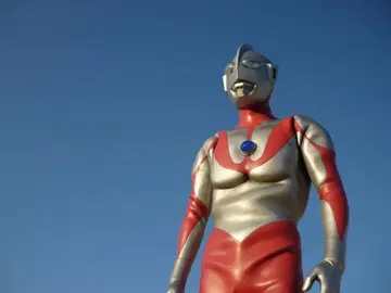 울트라맨 메가소프비 개조 전체 길이 45cm 카이요도