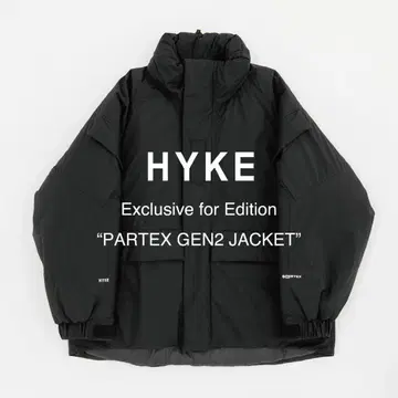 HYKE EDITION 별주 PARTEX GEN2 JACKET 사이즈 3