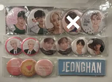SEVENTEEN 세븐틴 정한 jeonghan 캔뱃지 캔배치