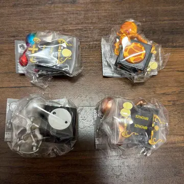 서밋 트로피 마스코트 4종 세트 레인보우 기린 실버 브론즈