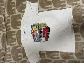 80's Hanes Beefy-T 화이트 티셔츠