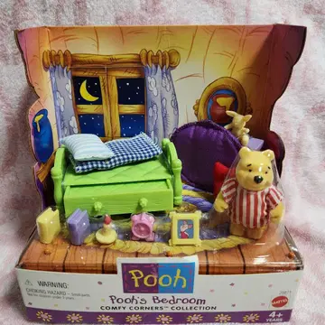 곰돌이 푸 인형의 집 레트로 디즈니