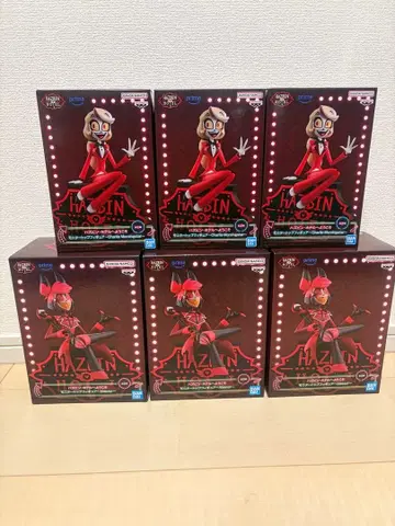 해즈빈 호텔에 오신 것을 환영합니다 찰리 알래스터 피규어 6개 세트