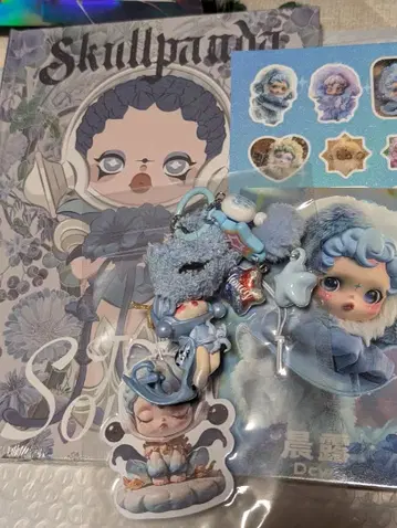 스컬 팬더 노트 세트