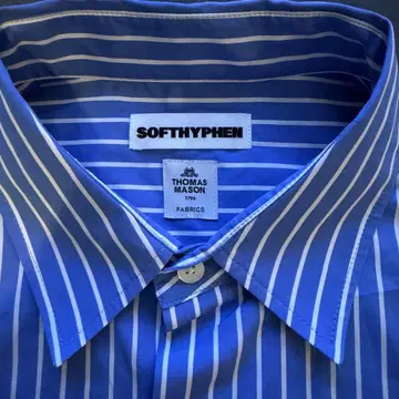 [ 미사용 새상품 ] softhyphen 스트라이프 셔츠