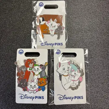 해외 디즈니 핀 배지 마리 아리스토캣