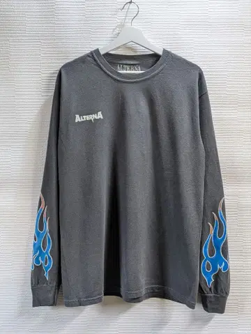 ALTERNNA 파이어 패턴 롱 T