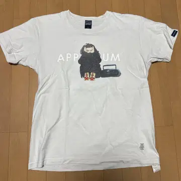 APPLEBUM 화이트 T셔츠