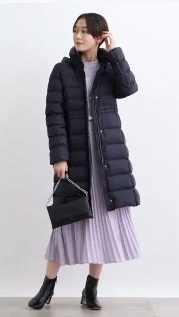 INDIVI 세탁 가능한 발수 다운 코트