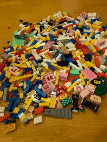 LEGO 1688 기본 세트 다색 (상자는 옵션)