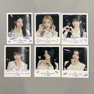 IVE CINEMA POPUP 폴라로이드 컴플리트