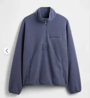 보아 하프 지퍼 보아 오버 사이즈 하프 지퍼 GAP 로고 풀오버