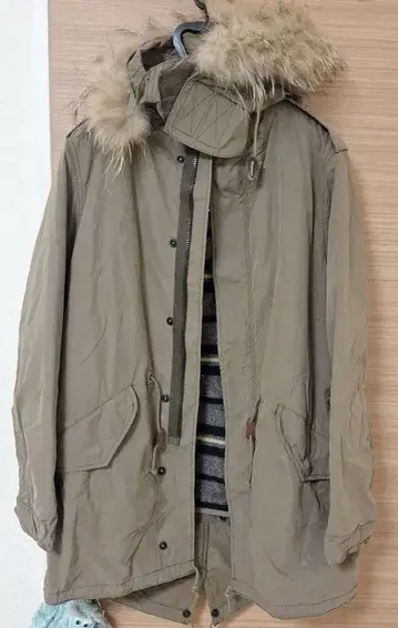 ALPHA x Lee 콜라보 StormRider 모즈 코트