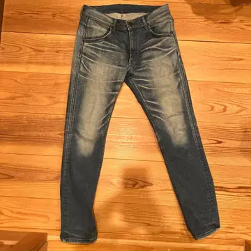 LEE 다크 블루 스키니진 페이드 가공