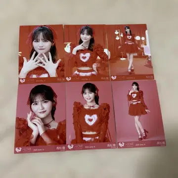 =LOVE 생사진 특별히 타카마츠 히토미 컴프 2종 세트