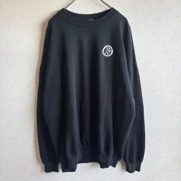 GILDAN 90s~ 원포인트 자수 스트릿 오버 사이즈 블랙 2XL