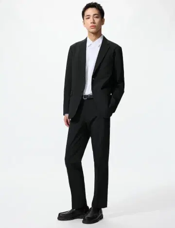 UNIQLO 감동 팬츠 울 라이크 블랙 79 x 76