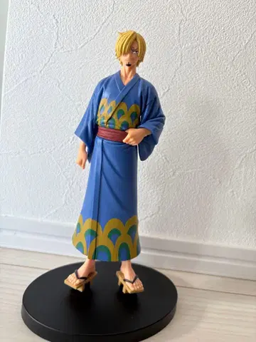 원피스 상디 파란 기모노 피규어
