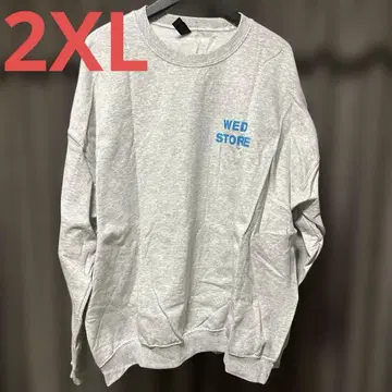 wedstore 맨투맨 그레이 2XL