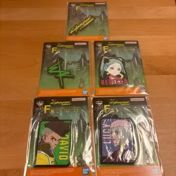 제일복권 사이버펑크 엣지러너 F상 러버 참 5종