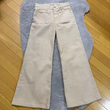 MOTHER 베이지 부츠컷 데님 26