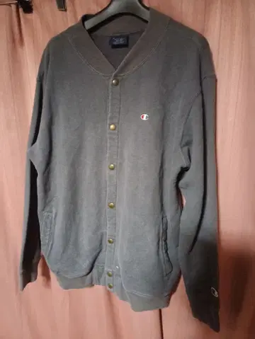 빈티지 Champion 그레이 가디건 M 사이즈 골드윈 제조