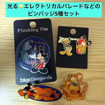Disney 핀 배지 5개 세트