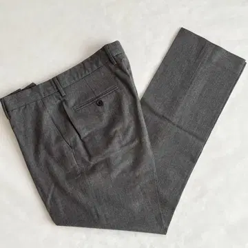 제이크루 남성용 울 팬츠 그레이 슬림