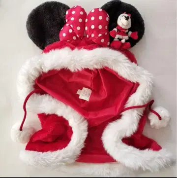 도쿄 디즈니 리조트 미니 마우스 팬캡 빨간색 크리스마스 산타 모자