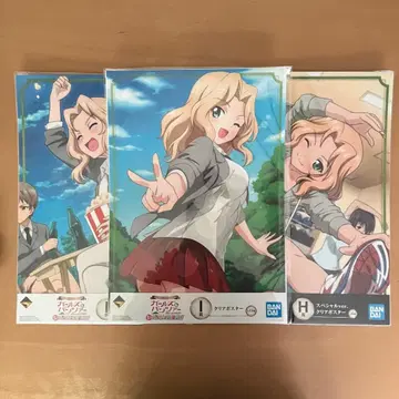 제일복권 걸즈 앤 판처 포스터 케이 세트