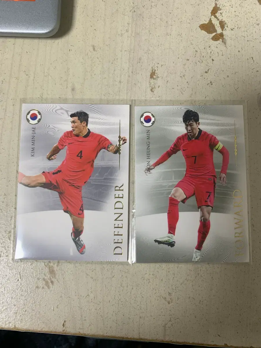 김민재 손흥민 퓨테라 축구 카드 랏