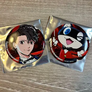 페르소나 5 P5BB 콘서트 주인공 (아마미야 렌) 모르가나 캔뱃지