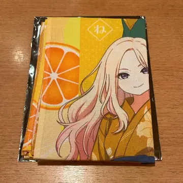 학마스 콜라보 토시마엔 니와노유 수건 코토네&세이나