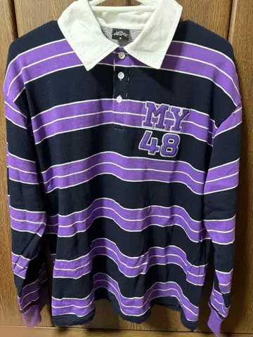 NiziU 보더 셔츠 마야 MAYA M 사이즈