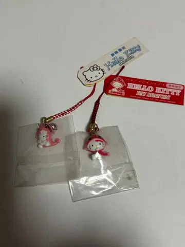 헬로키티 고토치 키티 이즈 한정판 금눈돔 이세에비 끈 장식