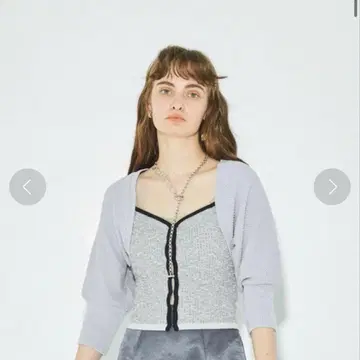 컴팩트 뷔스티에 가디건 니트 가디건 뷔스티에